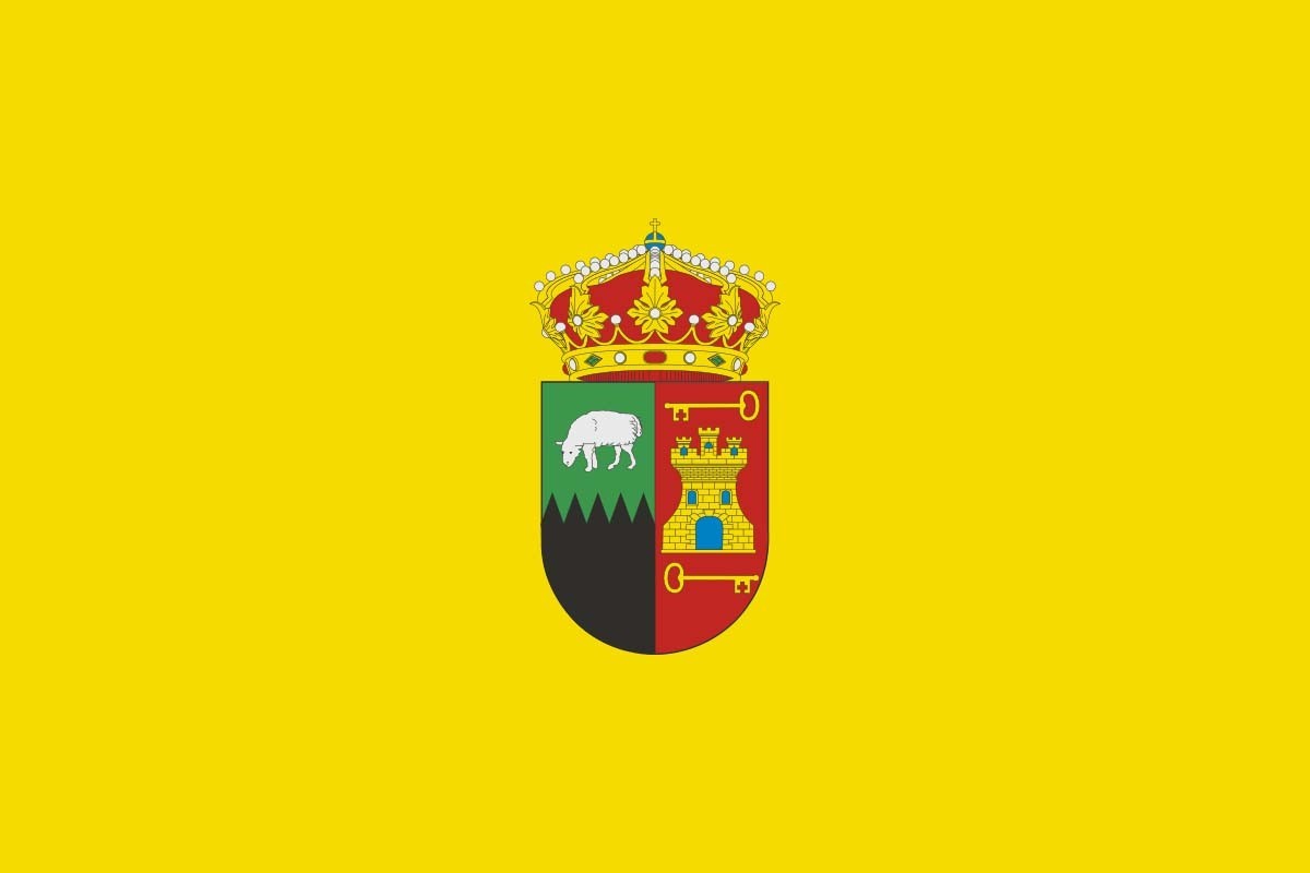 Bandera de Prádena de alta calidad para exterior Bandera de Prádena de alta calidad para exterior