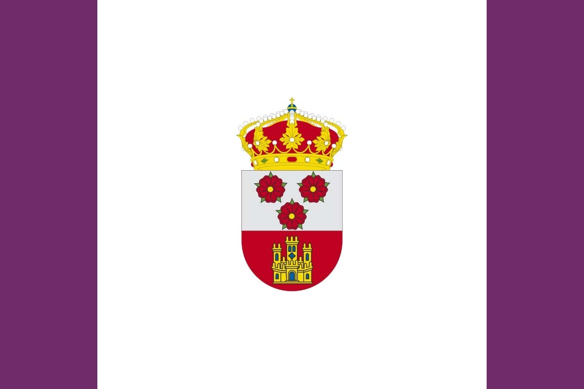 Bandera de Salinillas de Bureba de alta calidad para exterior Bandera de Salinillas de Bureba de alta calidad para exterior
