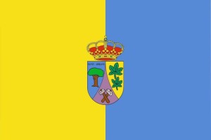 Bandera de San Adrián de Juarros de alta calidad para exterior 123