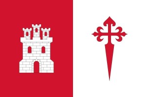 Bandera de San Cebrián de Castro de alta calidad para exterior 123