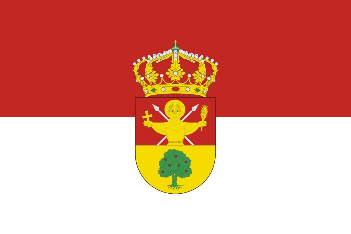 Bandera de San Esteban del Valle de alta calidad para exterior Bandera de San Esteban del Valle de alta calidad para exterior