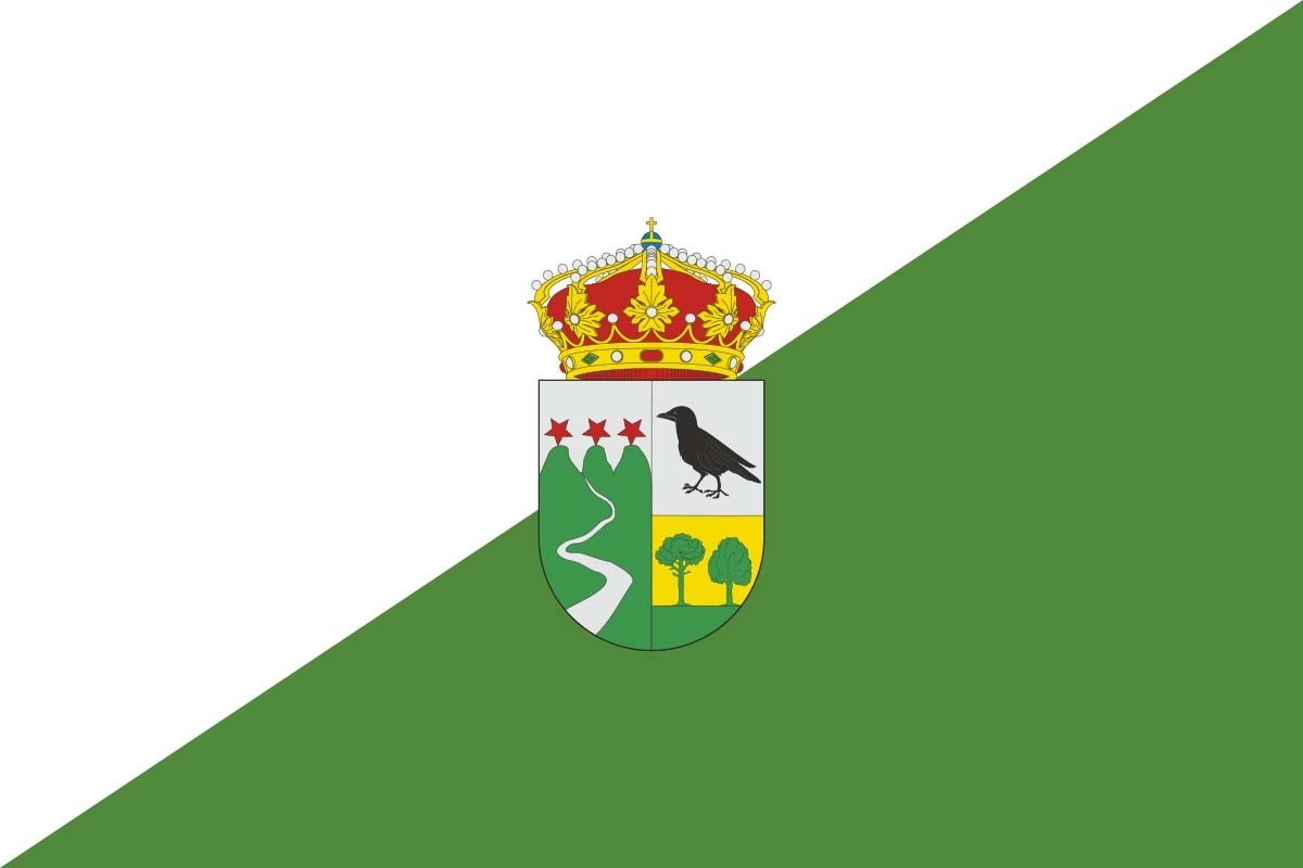Bandera de San Juan de Gredos de alta calidad para exterior Bandera de San Juan de Gredos de alta calidad para exterior