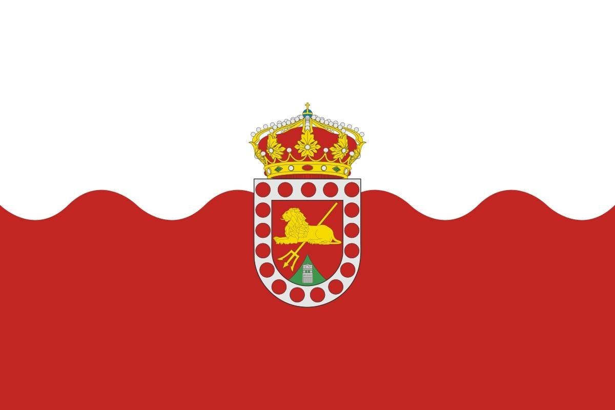 Bandera de San Mamés de Burgos de alta calidad para exterior