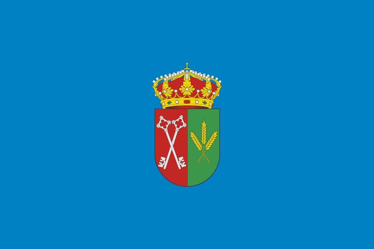 Bandera de San Pedro Bercianos de alta calidad para exterior Bandera de San Pedro Bercianos de alta calidad para exterior