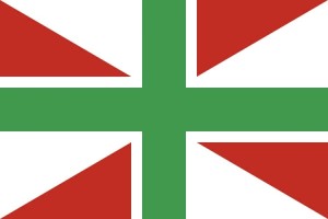 Bandera de Orozko de alta calidad para exterior 123