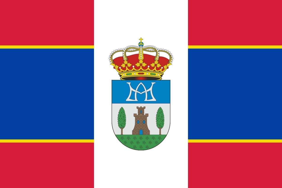 Bandera de Santa María del Páramo de alta calidad para exterior Bandera de Santa María del Páramo de alta calidad para exterior