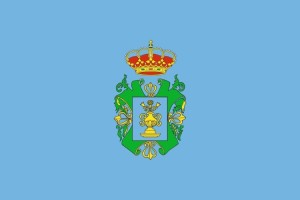 Bandera de Santa María la Real de Nieva de alta calidad para exterior 123