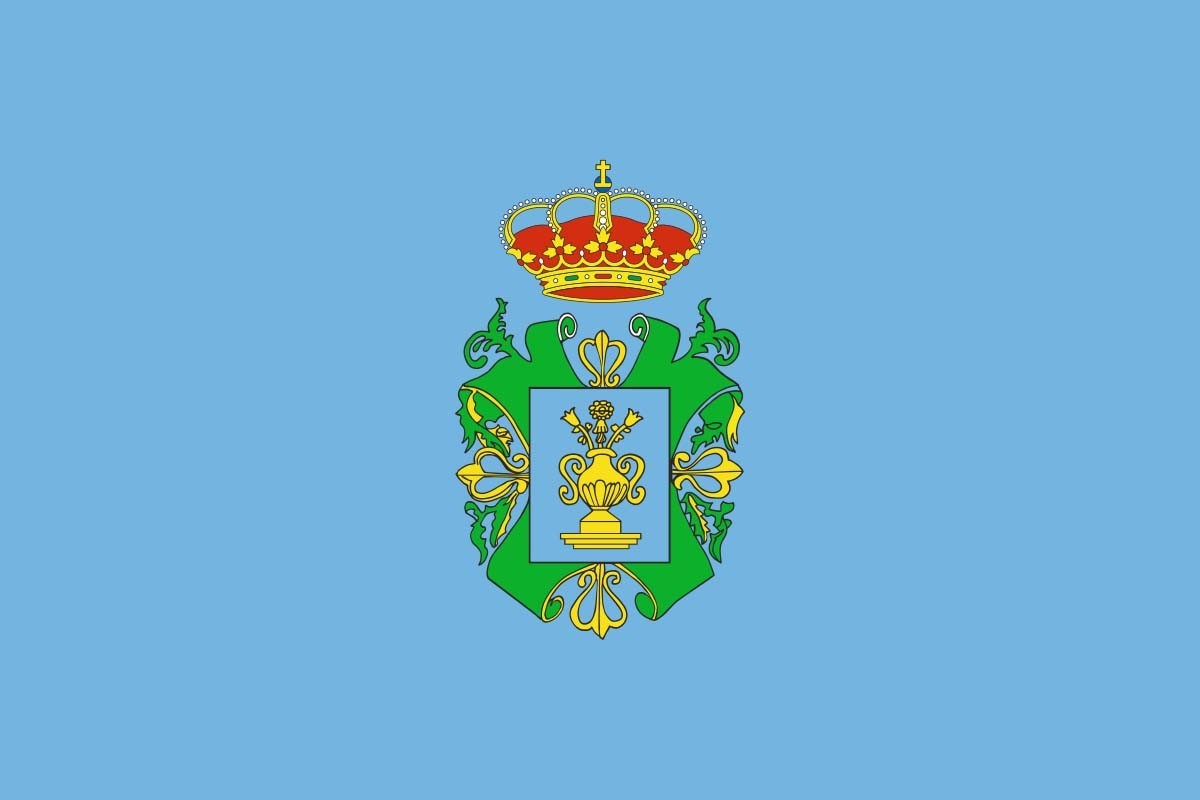 Bandera de Santa María la Real de Nieva de alta calidad para exterior