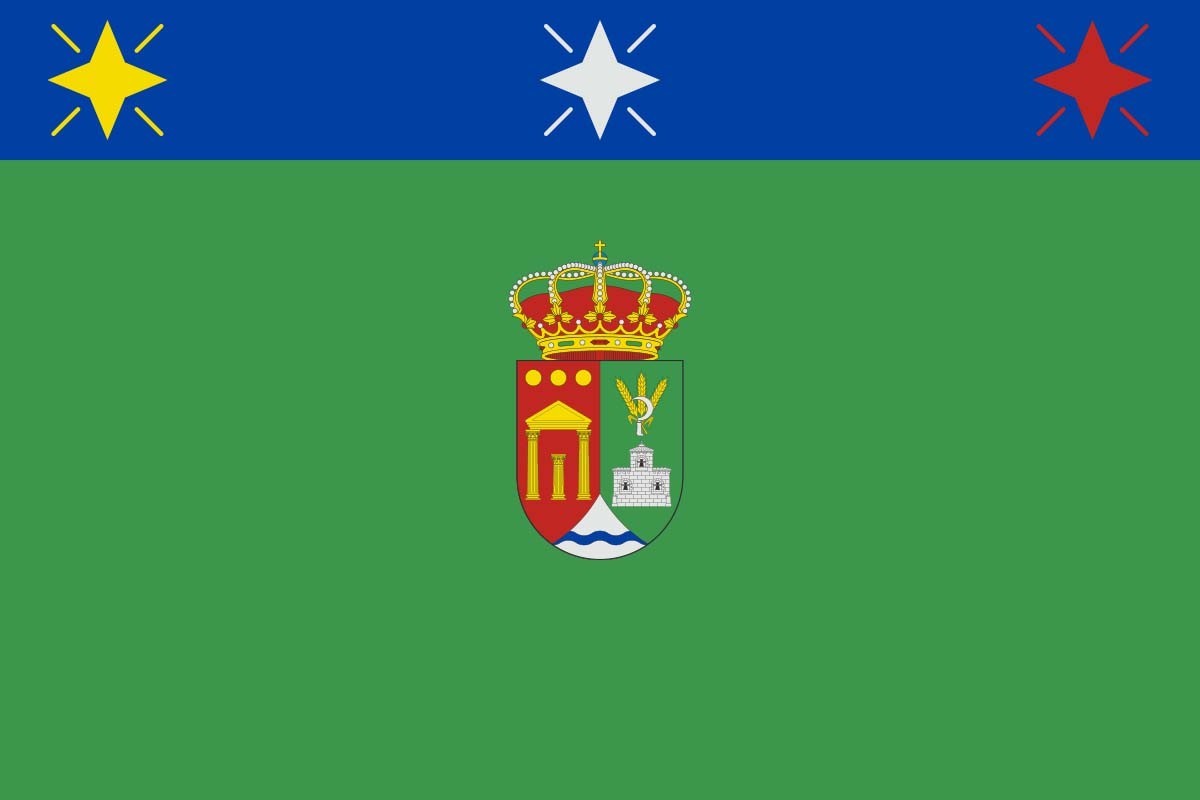 Bandera de Santa María Rivarredonda de alta calidad para exterior