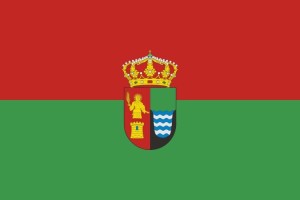 Bandera de Santervás de la Vega de alta calidad para exterior 123