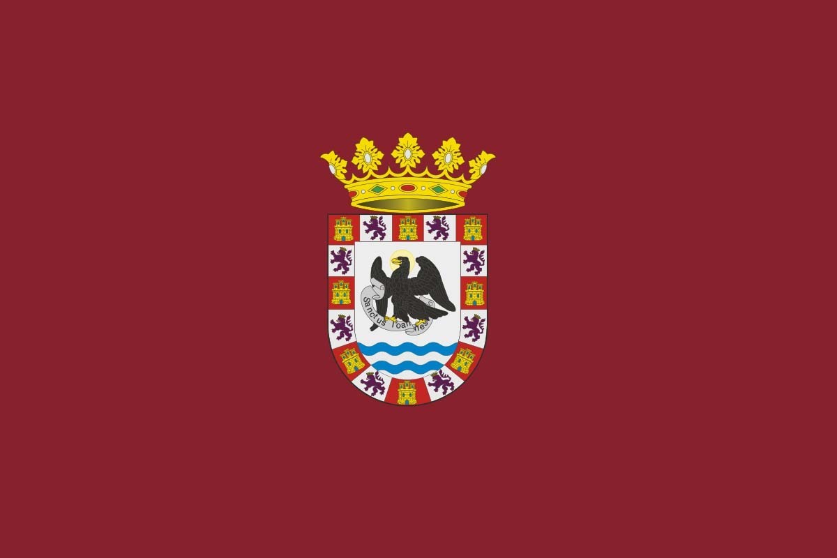 Bandera de Santibáñez de Valcorba de alta calidad para exterior Bandera de Santibáñez de Valcorba de alta calidad para exterior