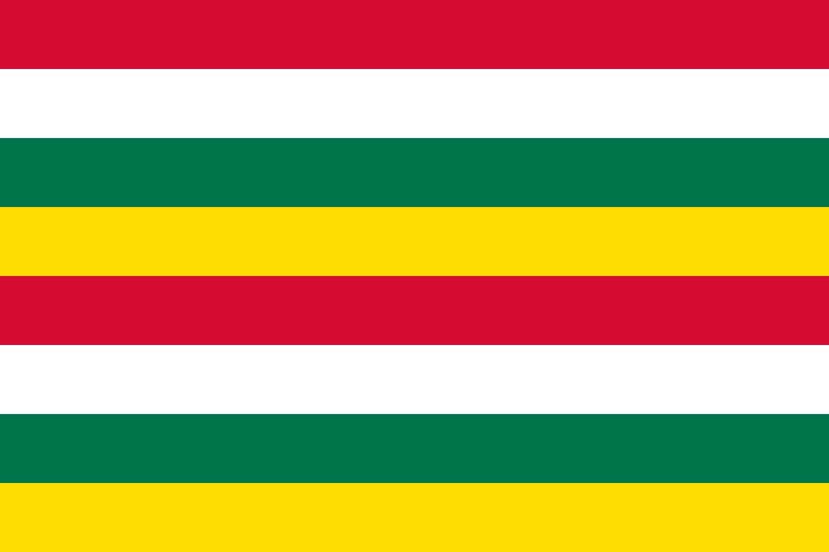 Bandera de Santibáñez de Vidriales de alta calidad para exterior Bandera de Santibáñez de Vidriales de alta calidad para exterior