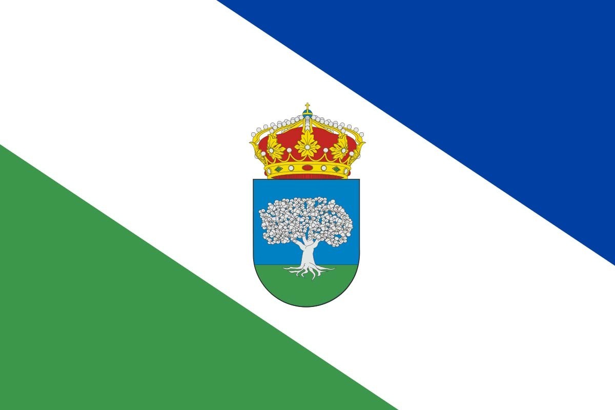 Bandera de Santovenia de la Valdoncina de alta calidad para exterior Bandera de Santovenia de la Valdoncina de alta calidad para exterior