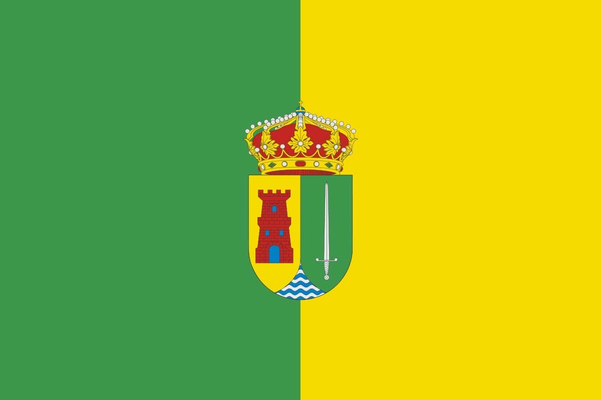 Bandera de Torregalindo de alta calidad para exterior Bandera de Torregalindo de alta calidad para exterior
