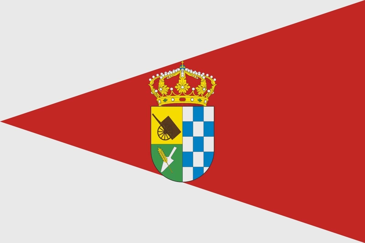 Bandera de Valdecarros de alta calidad para exterior Bandera de Valdecarros de alta calidad para exterior