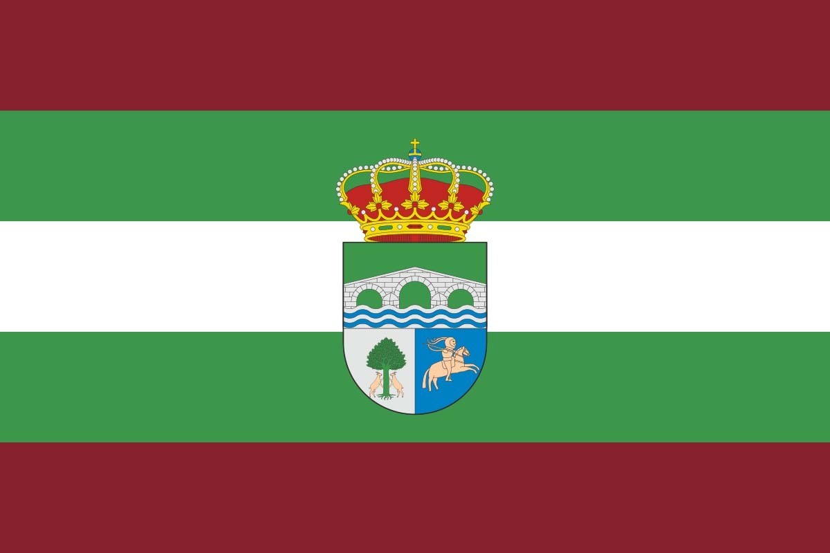 Bandera de Valdelugueros de alta calidad para exterior