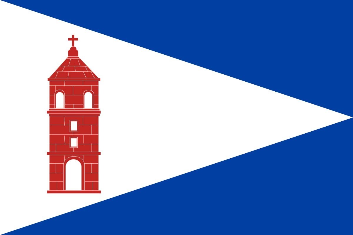 Bandera de Valdescorriel de alta calidad para exterior Bandera de Valdescorriel de alta calidad para exterior