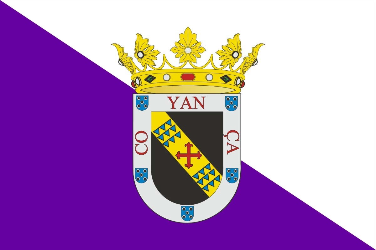 Bandera de Valencia de Don Juan de alta calidad para exterior Bandera de Valencia de Don Juan de alta calidad para exterior