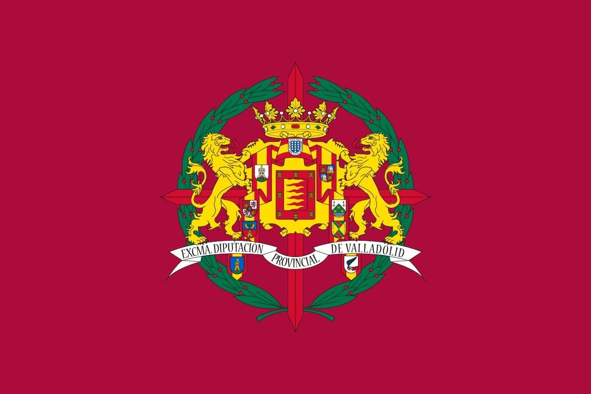 Bandera de Valladolid de alta calidad para exterior Bandera de Valladolid de alta calidad para exterior