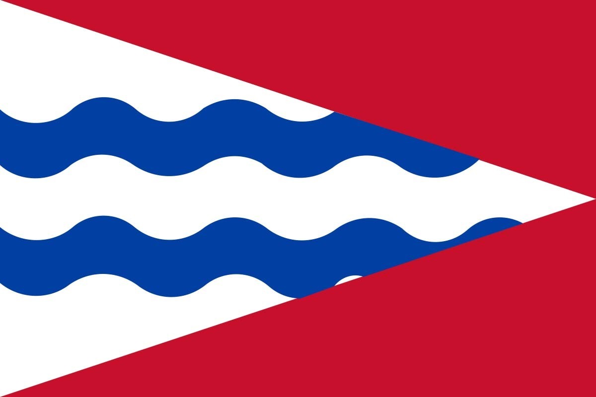 Bandera de Valle de Oca de alta calidad para exterior