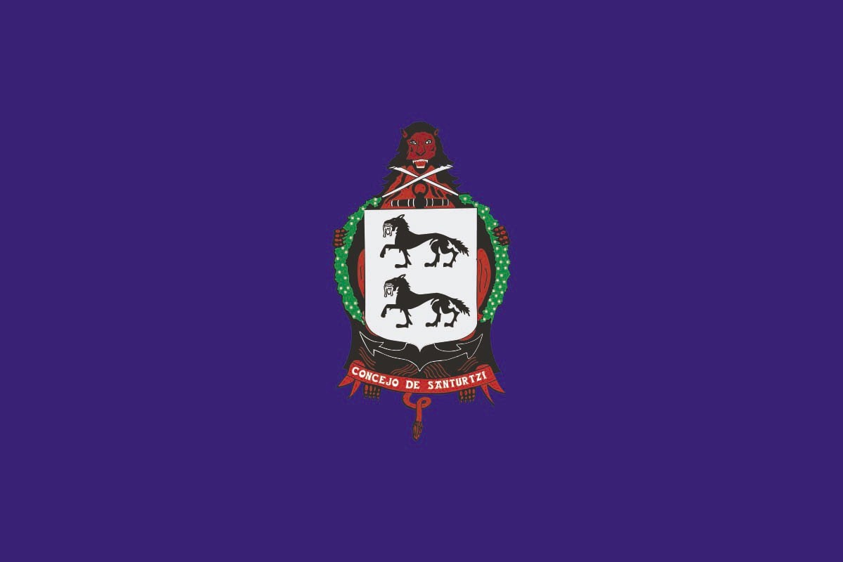 Bandera de Santurtzi de alta calidad para exterior Bandera de Santurtzi de alta calidad para exterior