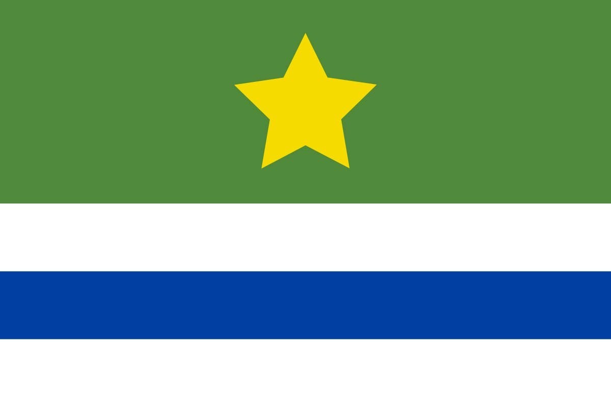 Bandera de Vega de Santa María de alta calidad para exterior