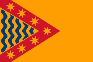 Bandera de Vega de Tirados de alta calidad para exterior 123