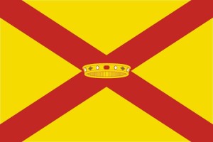 Bandera de Veganzones de alta calidad para exterior 123