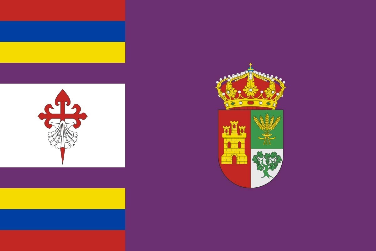 Bandera de Vertavillo de alta calidad para exterior