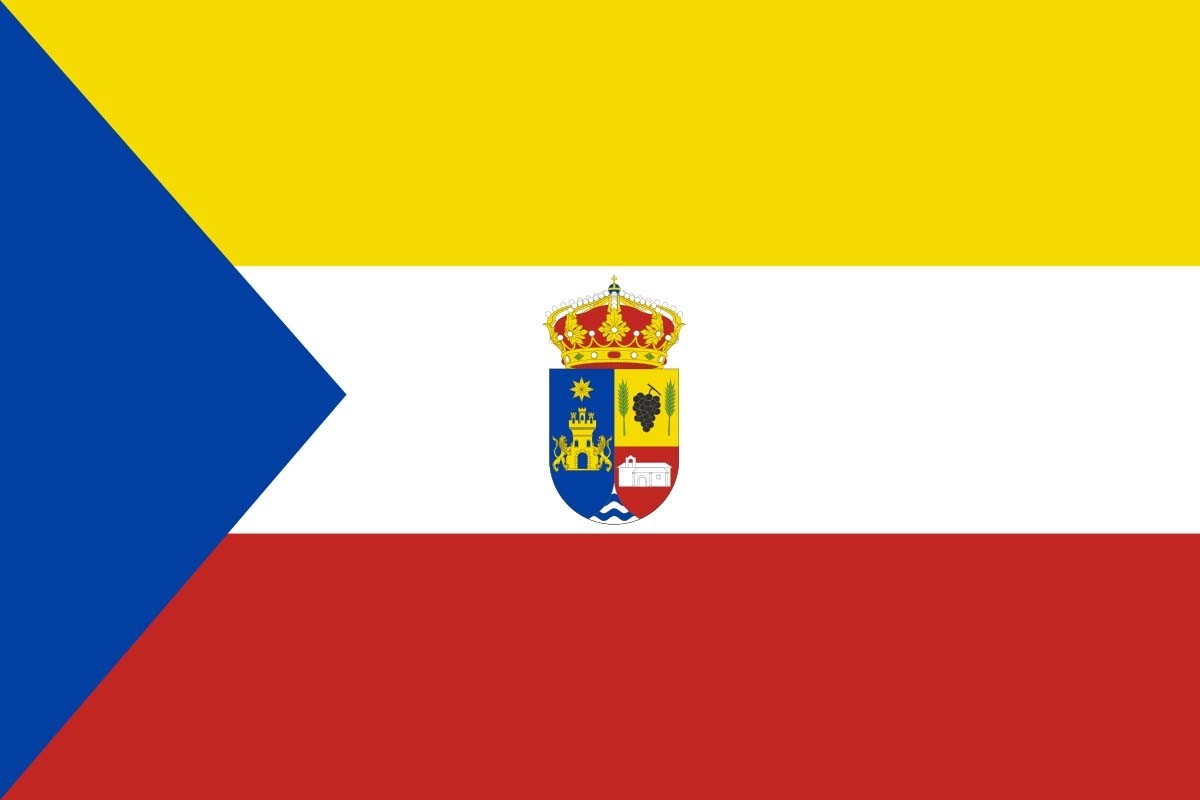 Bandera de Villalba de Duero de alta calidad para exterior Bandera de Villalba de Duero de alta calidad para exterior