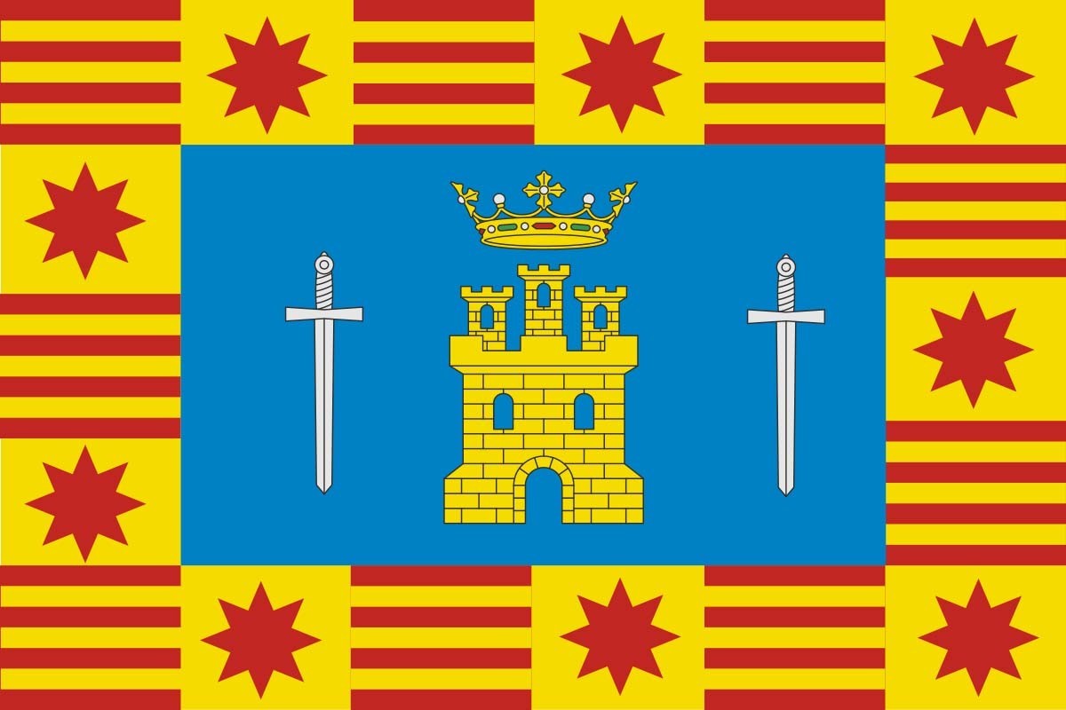 Bandera de Villalbarba de alta calidad para exterior Bandera de Villalbarba de alta calidad para exterior