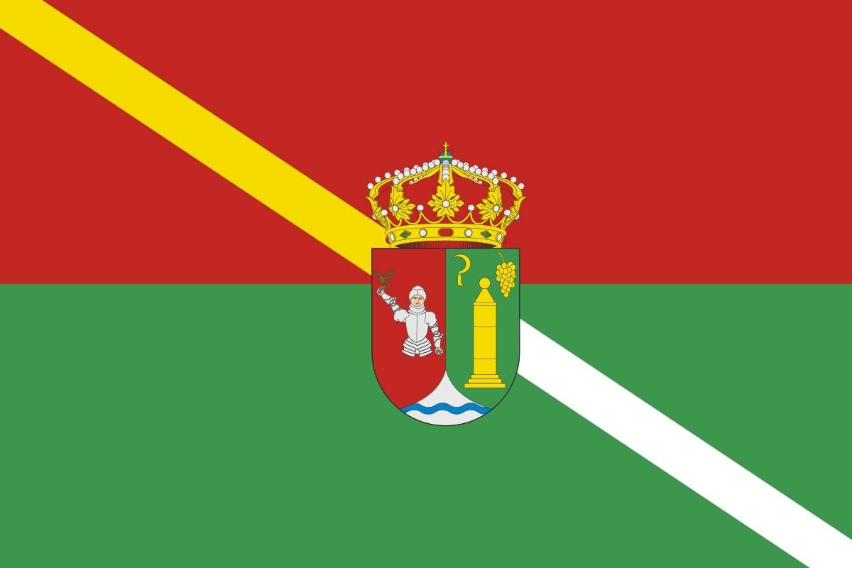 Bandera de Villaldemiro de alta calidad para exterior Bandera de Villaldemiro de alta calidad para exterior