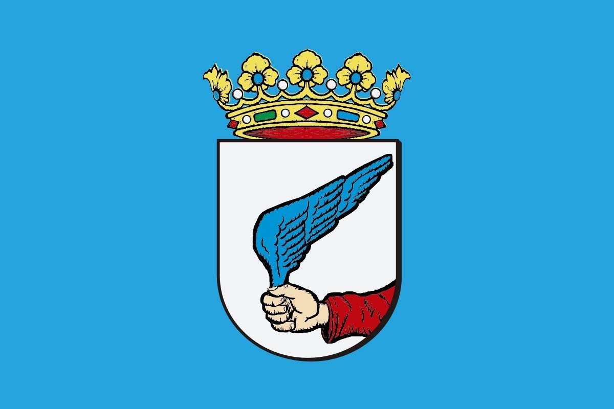 Bandera de Villalón de Campos de alta calidad para exterior Bandera de Villalón de Campos de alta calidad para exterior