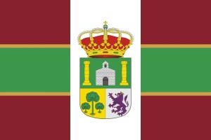 Bandera de Villamoratiel de las Matas de alta calidad para exterior 123
