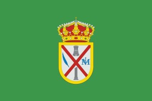 Bandera de Villanueva del Aceral de alta calidad para exterior 123
