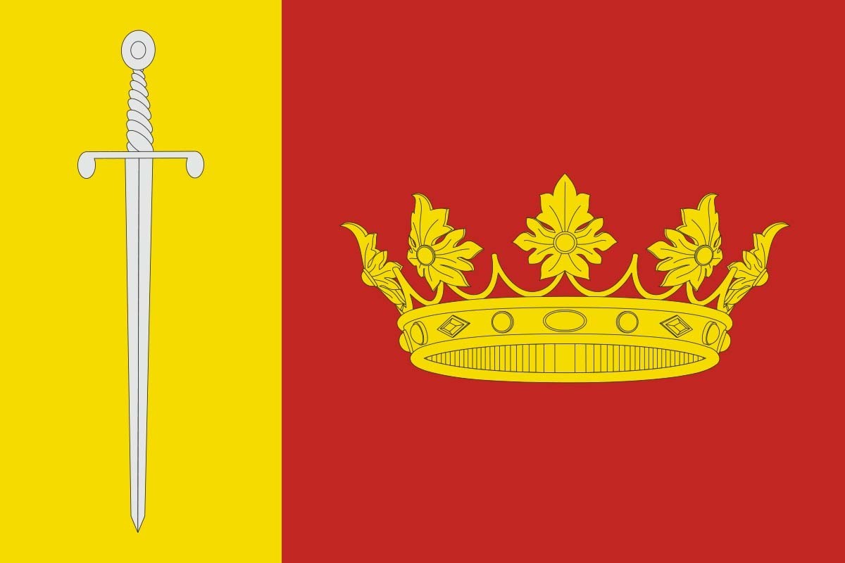 Bandera de Villanuño de Valdavia de alta calidad para exterior Bandera de Villanuño de Valdavia de alta calidad para exterior