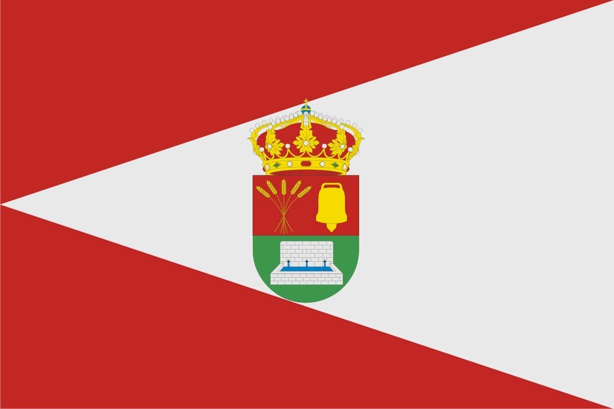 Bandera de Villarmayor de alta calidad para exterior Bandera de Villarmayor de alta calidad para exterior