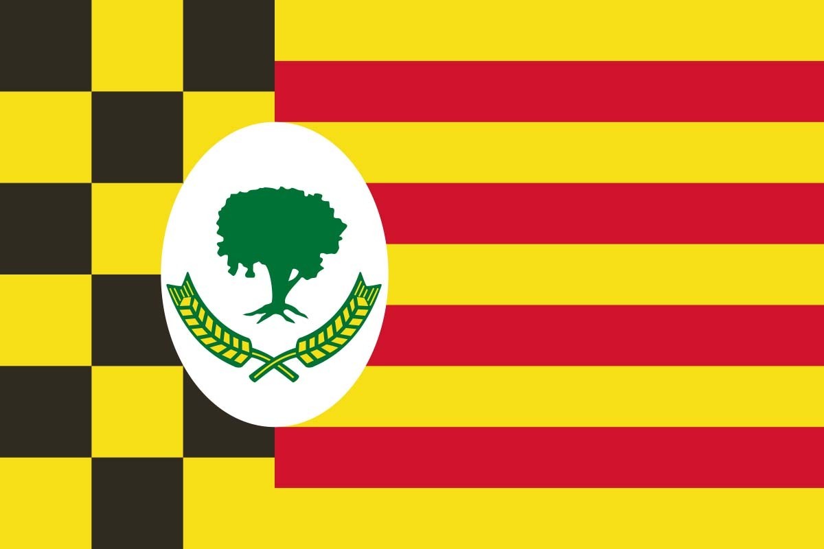 Bandera de Alcampell de alta calidad para exterior Bandera de Alcampell de alta calidad para exterior