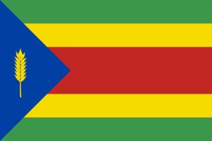 Bandera de Sangarrén de alta calidad para exterior 123