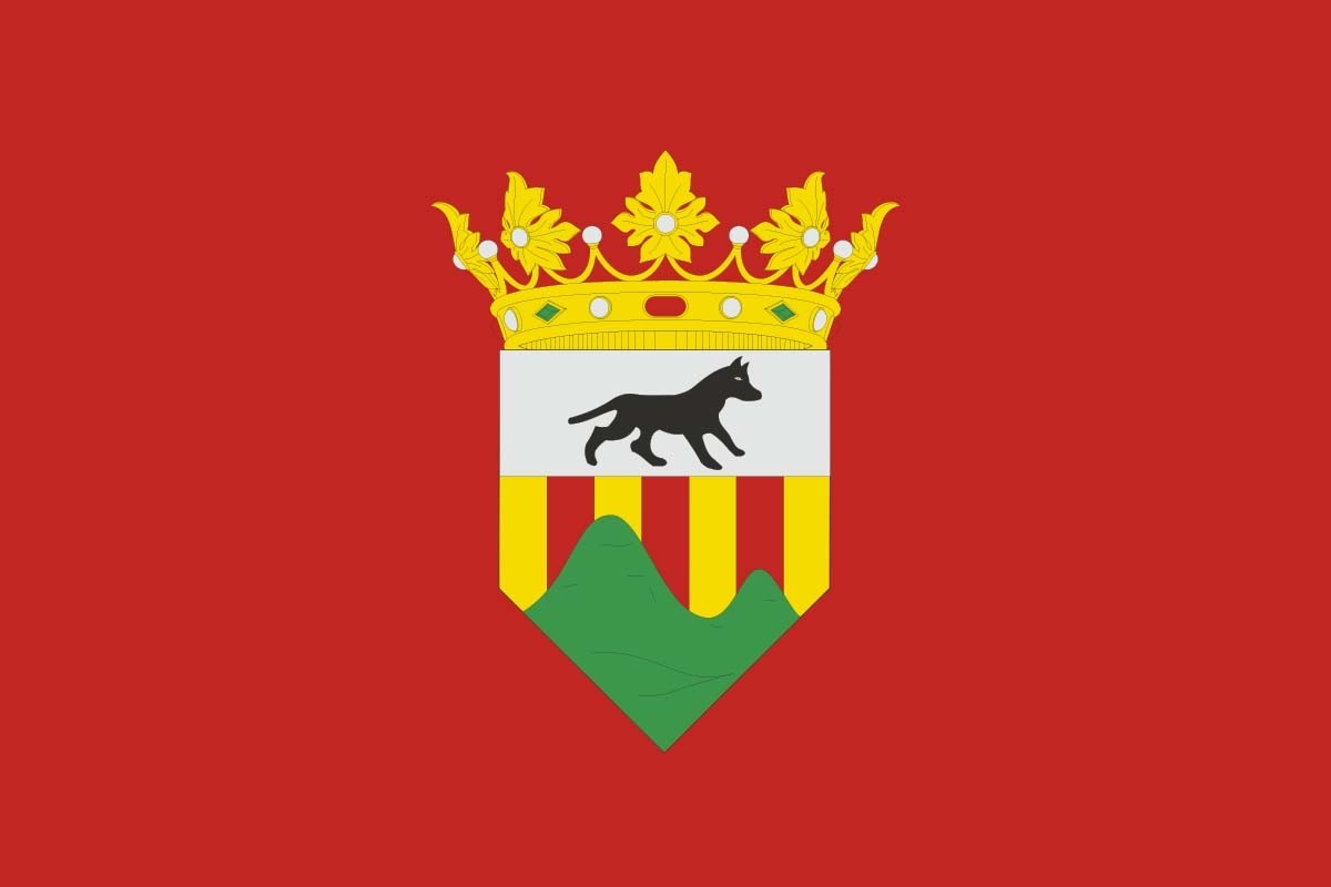 Bandera de Villanúa de alta calidad para exterior Bandera de Villanúa de alta calidad para exterior