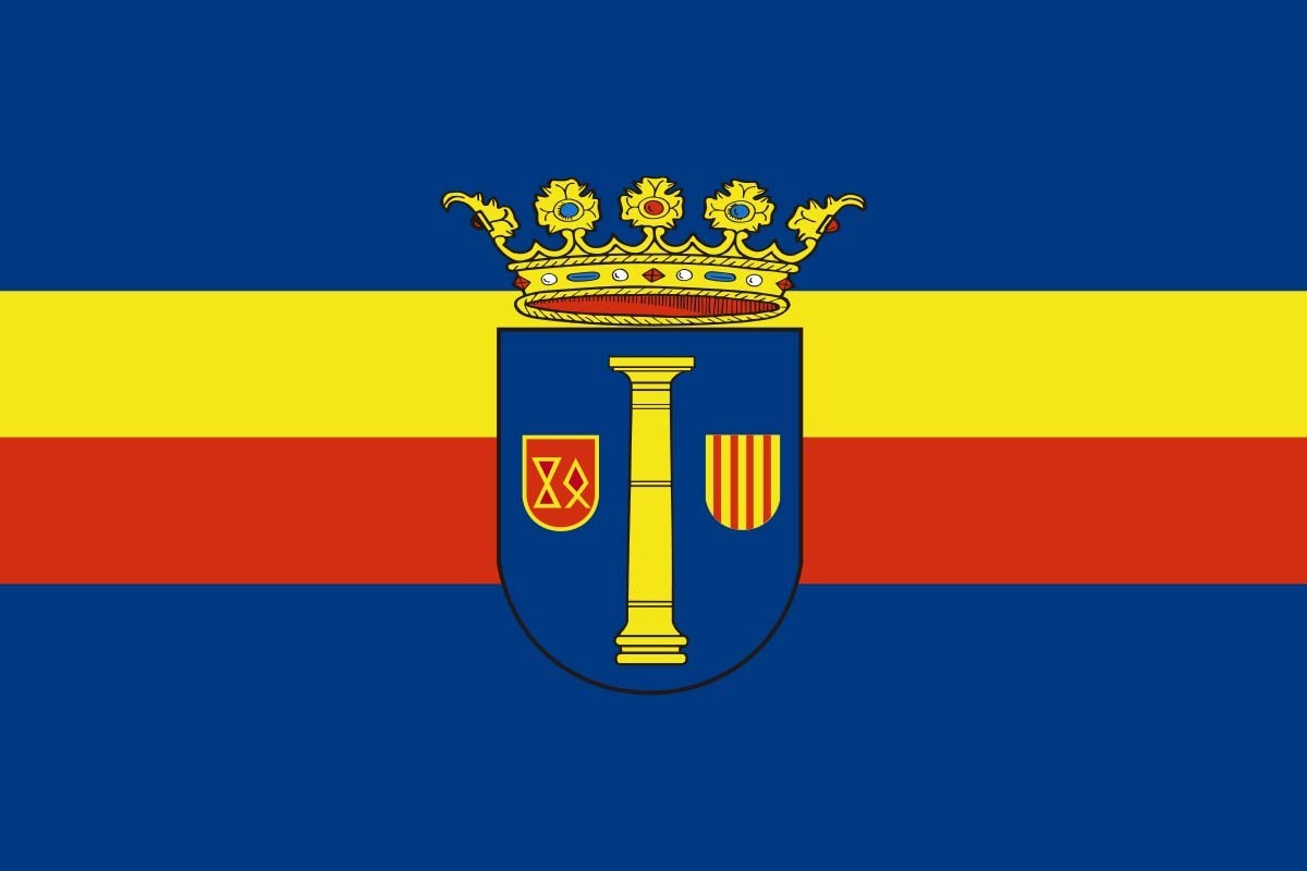 Bandera de Botorrita de alta calidad para exterior Bandera de Botorrita de alta calidad para exterior