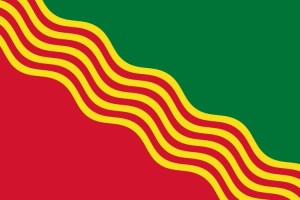 Bandera de Cabolafuente de alta calidad para exterior 123