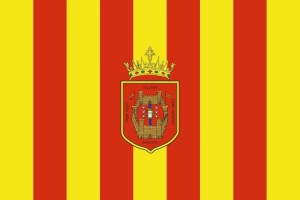 Bandera de Daroca de alta calidad para exterior 123