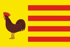 Bandera de Gallur de alta calidad para exterior 123