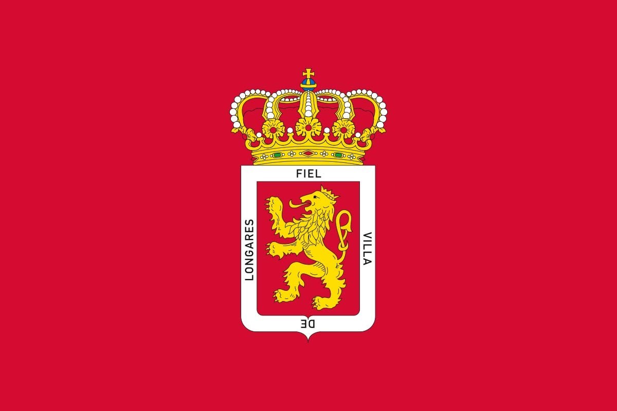 Bandera de Longares de alta calidad para exterior Bandera de Longares de alta calidad para exterior