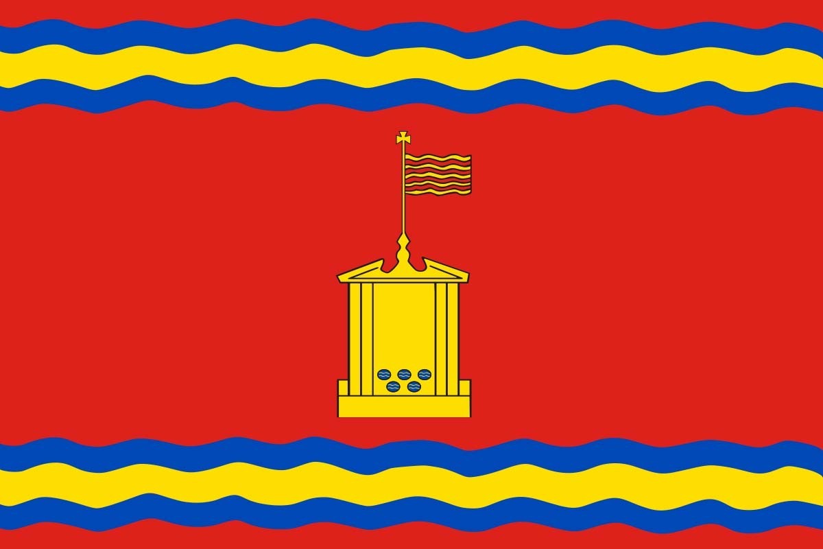 Bandera de Manchones de alta calidad para exterior Bandera de Manchones de alta calidad para exterior