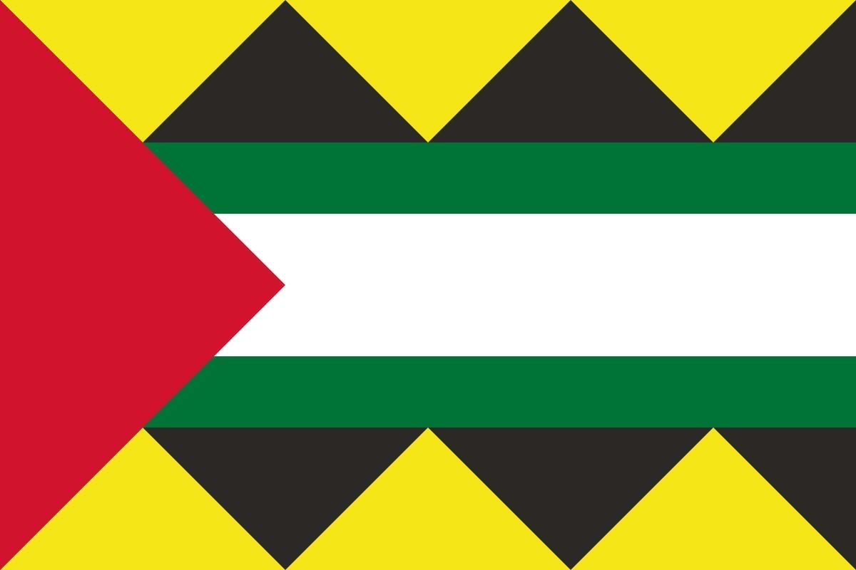 Bandera de Monegrillo de alta calidad para exterior Bandera de Monegrillo de alta calidad para exterior