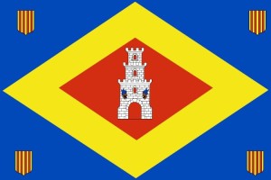 Bandera de Torralba de Ribota de alta calidad para exterior 123
