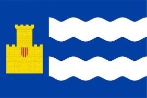 Bandera de Torrijo de la Cañada de alta calidad para exterior 123