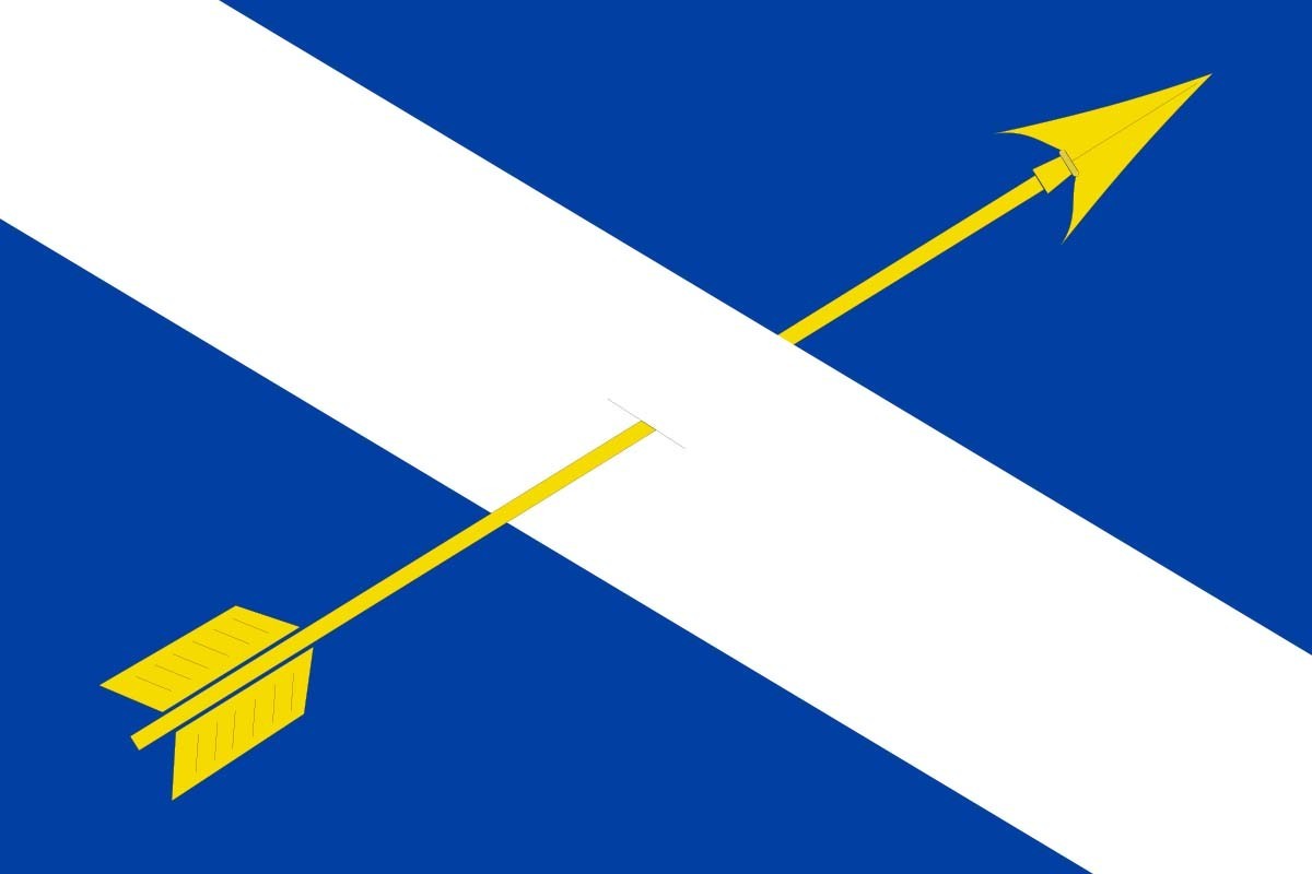 Bandera de Urrea de Jalón de alta calidad para exterior Bandera de Urrea de Jalón de alta calidad para exterior